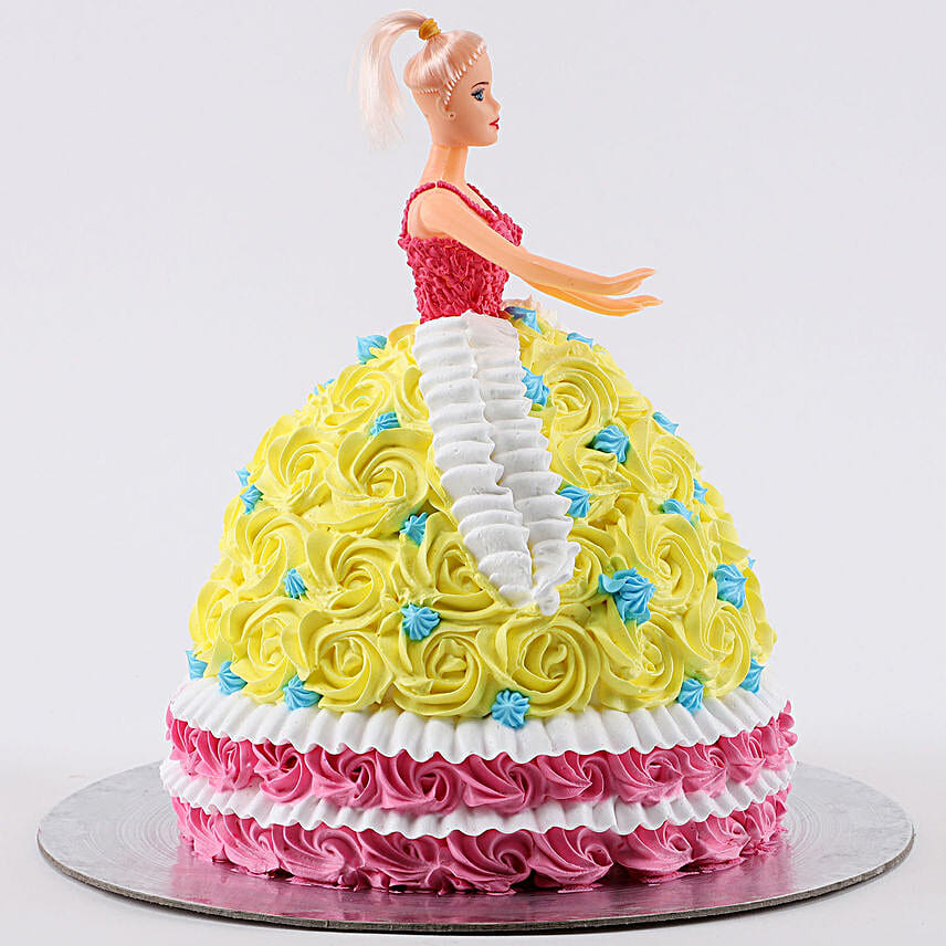 Barbie Birthday Cake Delivery Buy Send Barbie Cakes Online In India Ferns N Petals