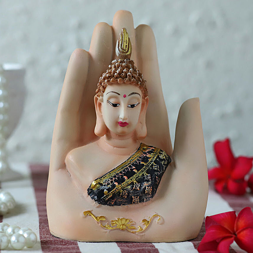 Buddha Hand Idol- Black