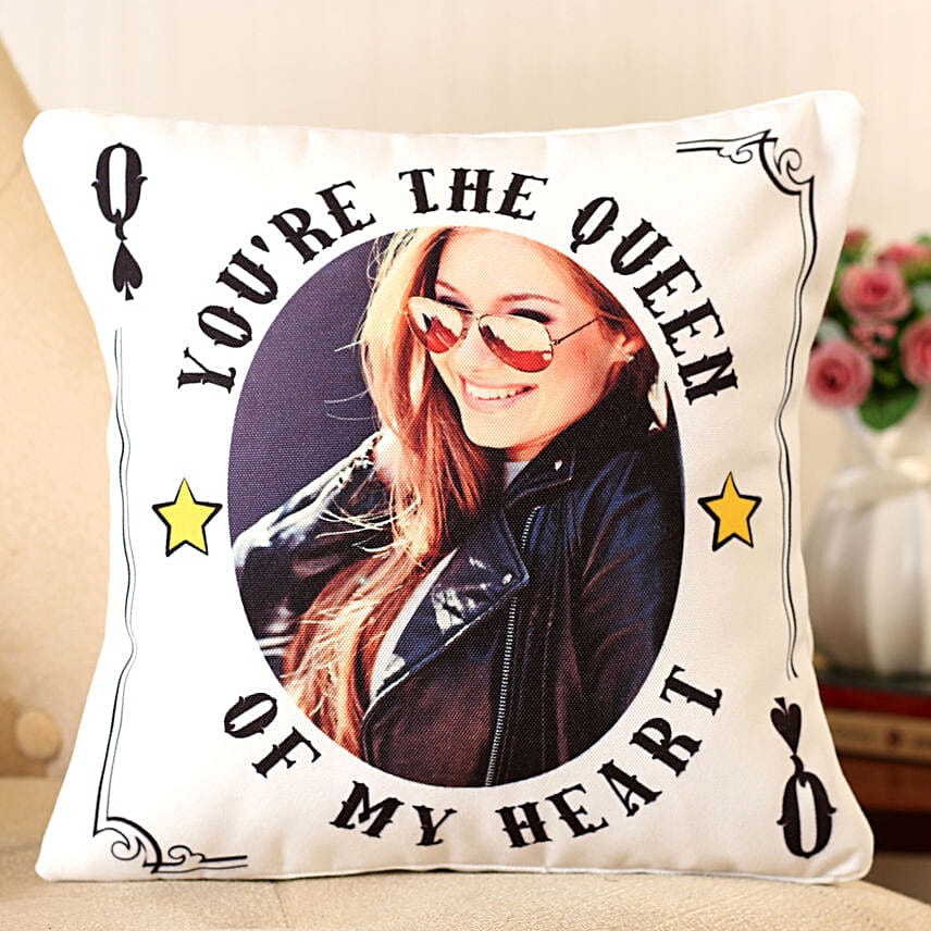 printed cushion for her