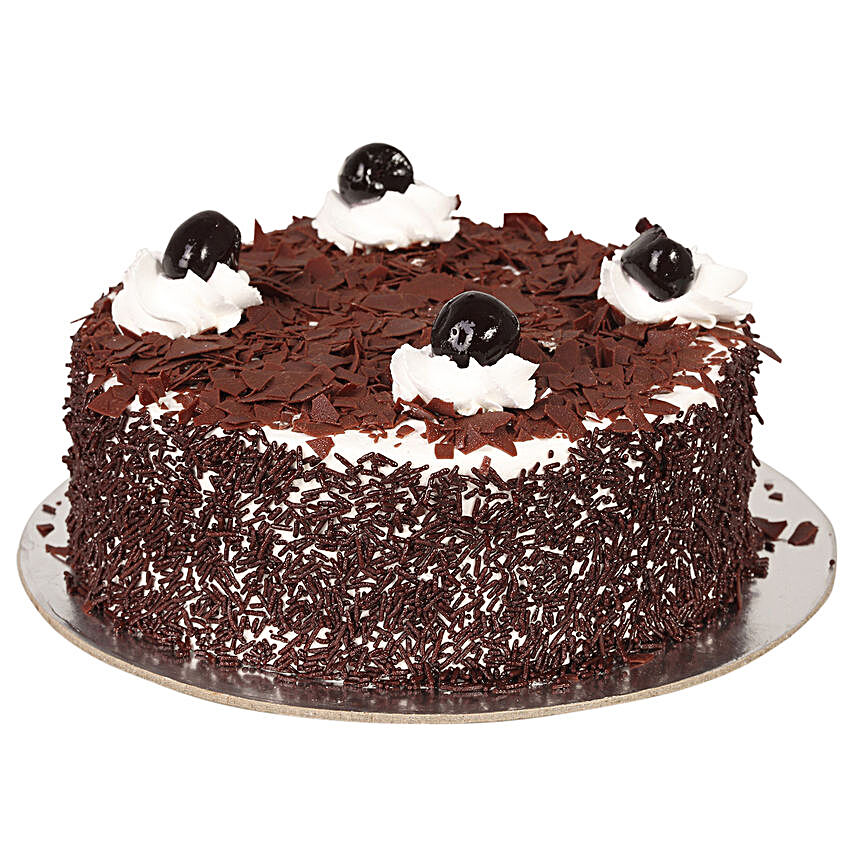 Yummy Black Forest Treat Cake:Birthday Black Forest Cakes