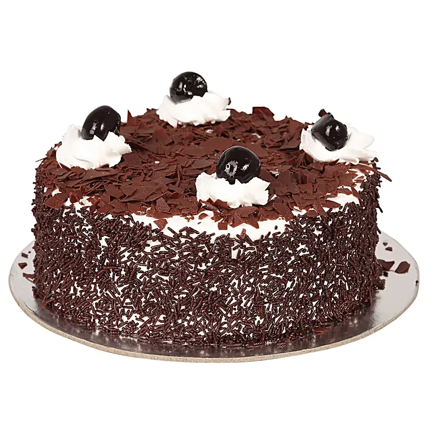 Yummy Black Forest Treat Cake- Half Kg