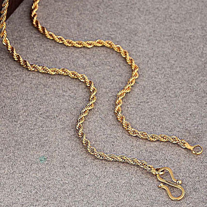Voylla Golden Links Chain