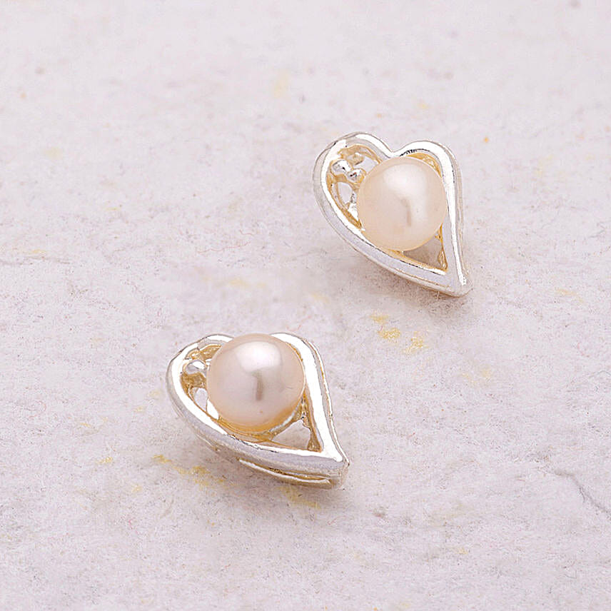 Buy Send Voylla Pearl Stud Earrings Online FNP