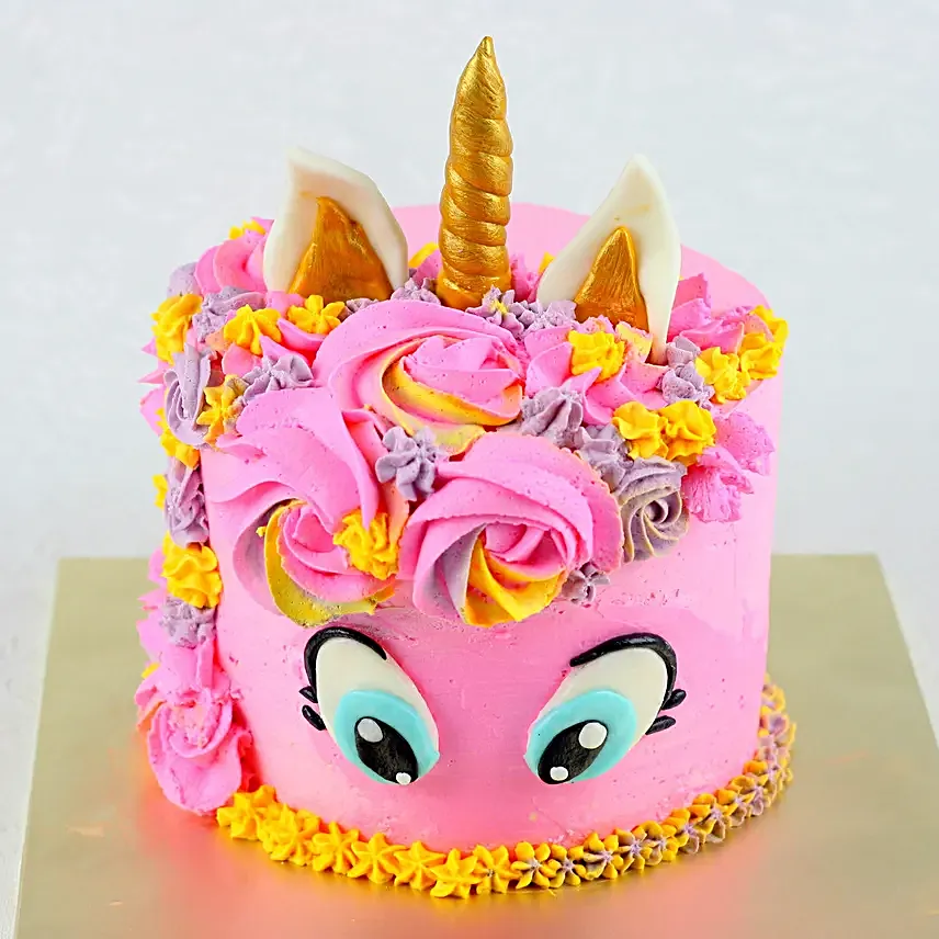 Pink Unicorn Chocolate Cake 1 Kg