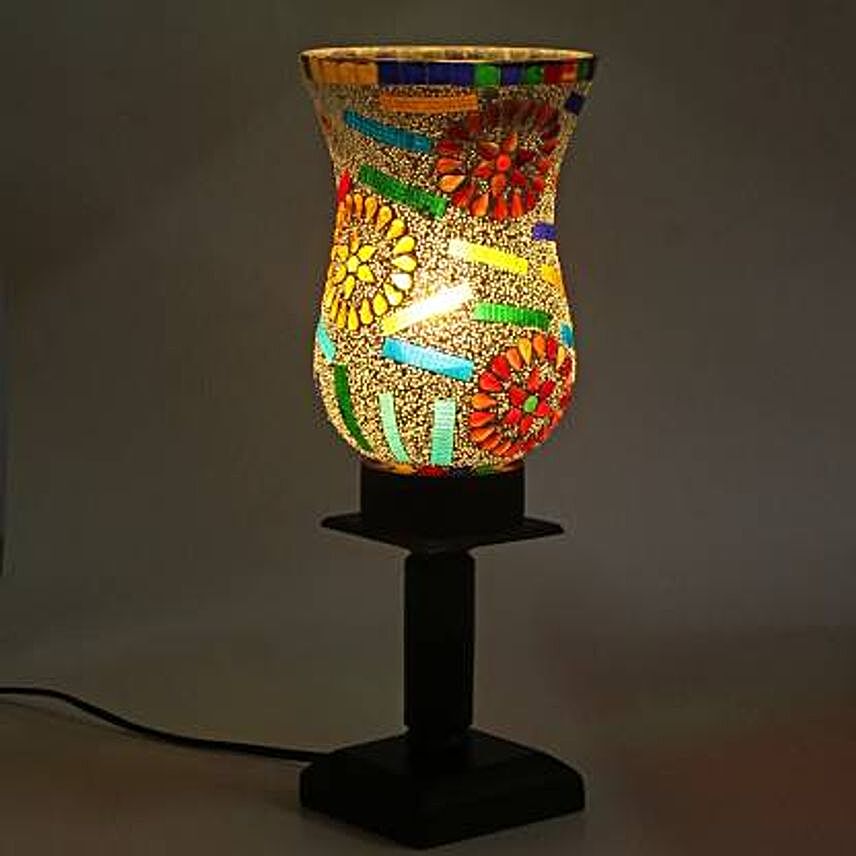 Glass Table Lamp:Table tops