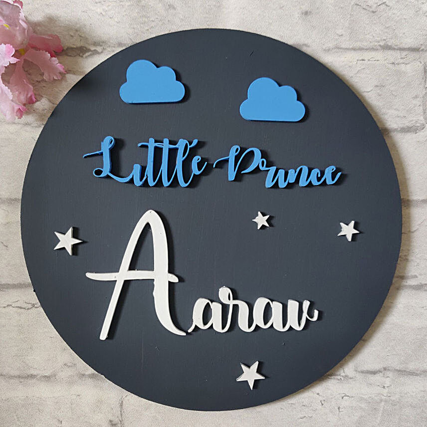 Little Prince Nameplate