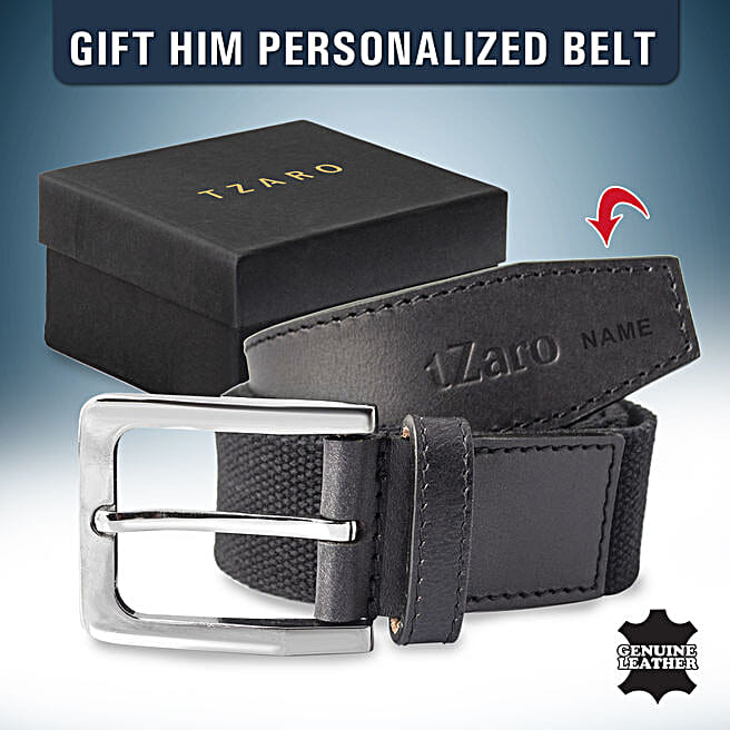 personalised belts
