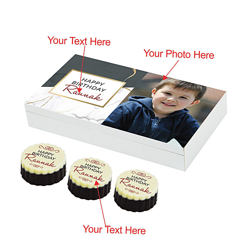 Personalised Birthday Chocolate Box For Kids