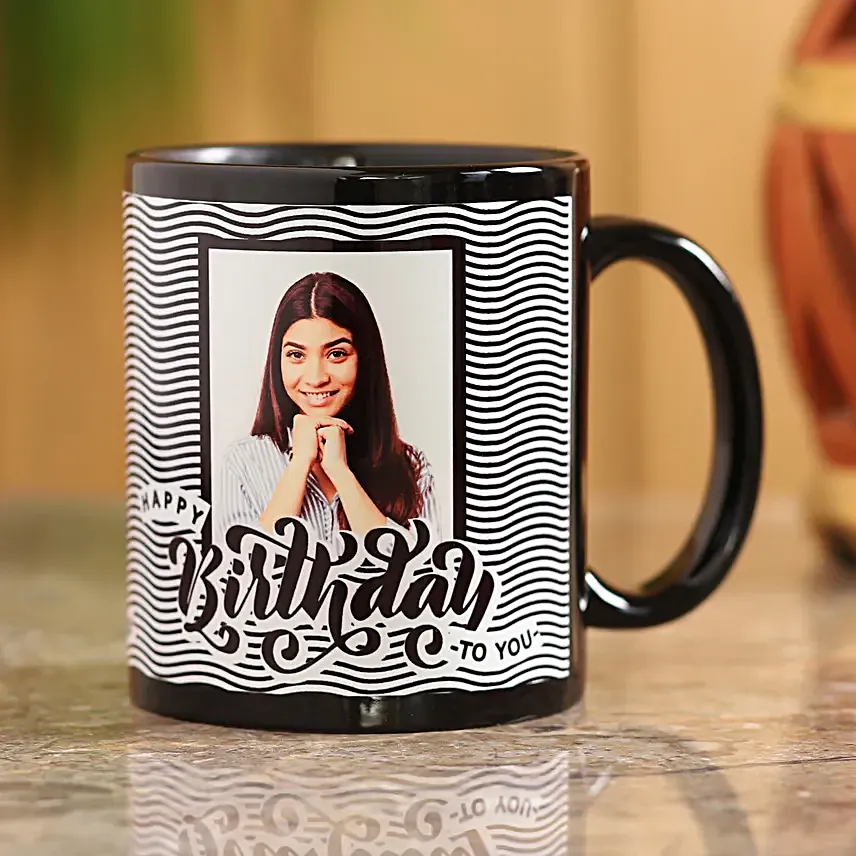 birthday personalised mug for her:Birthday Mugs With Photos