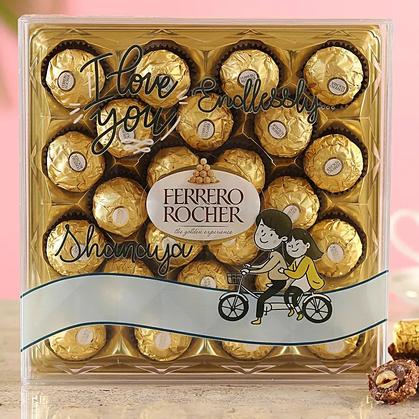 Endless Love Ferrero Rocher Box:Ferrero Chocolate