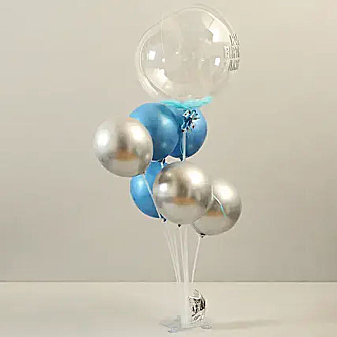 Buy/Send Birthday Balloon Bouquet For Him Online- Ferns N Petals