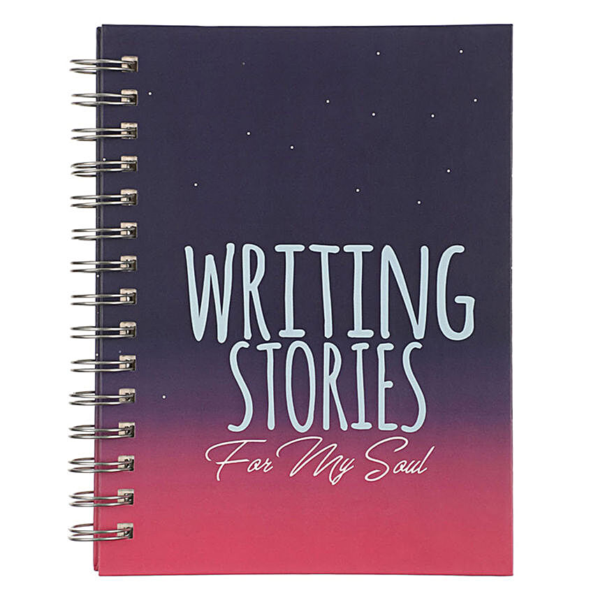 Writing Stories Spiral Notebook