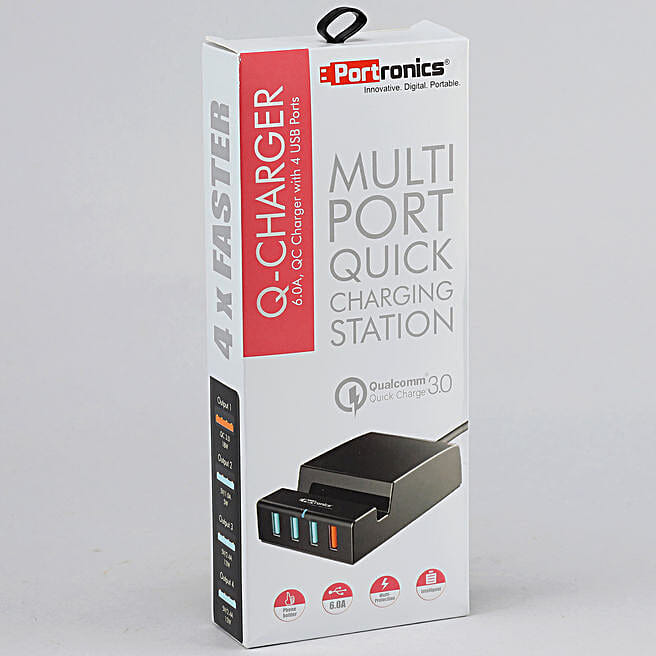 Buy/Send Portronics Portable Q Charger Online FNP