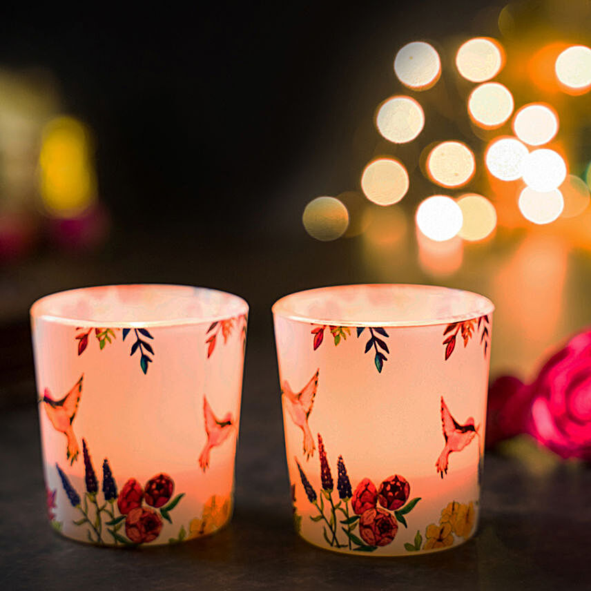 Tropical Humming Bird Candle Votives