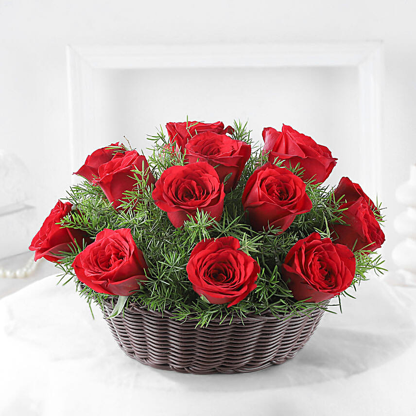 15 Red Roses Arrangement