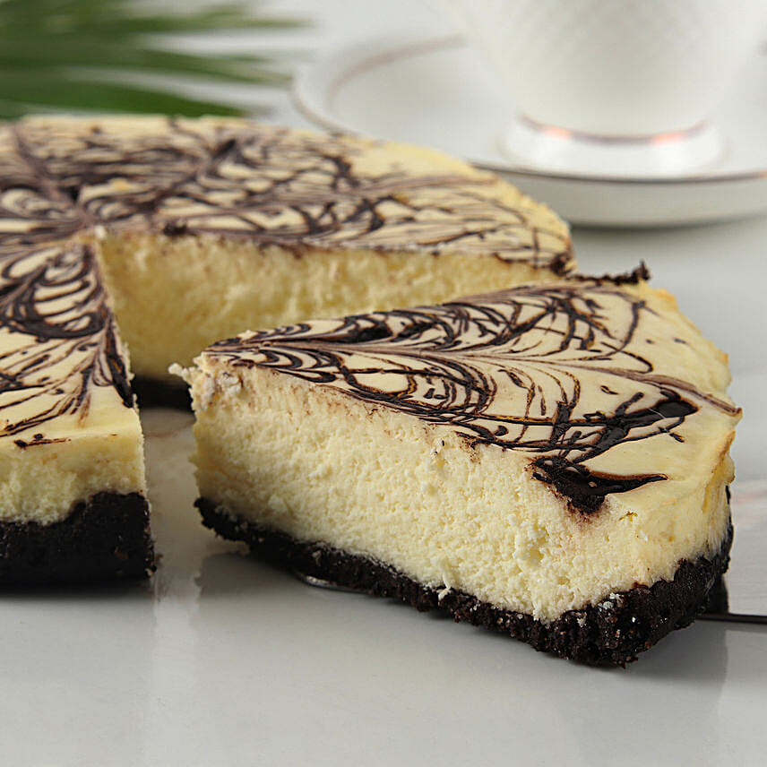 Chocolate Swirl Fit Cheese Cake- 500 gms