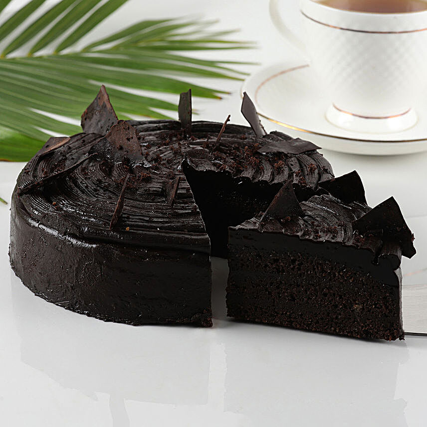 Double Dark Chocolate Fit Cake- 500 gms
