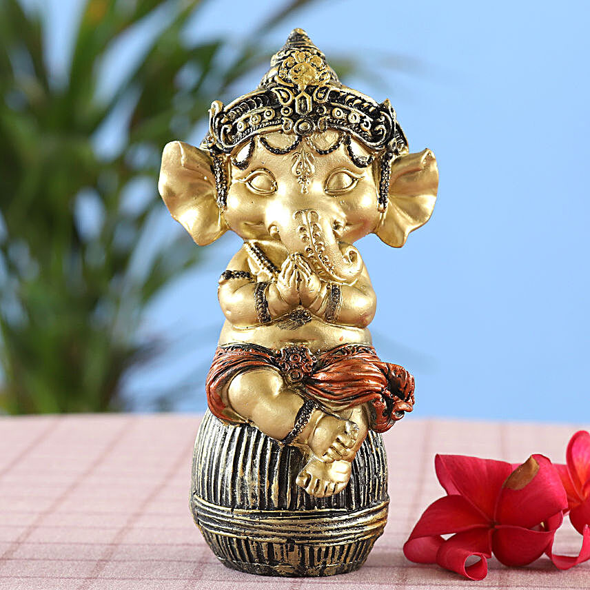 Royal Golden Bal Ganesha Idol