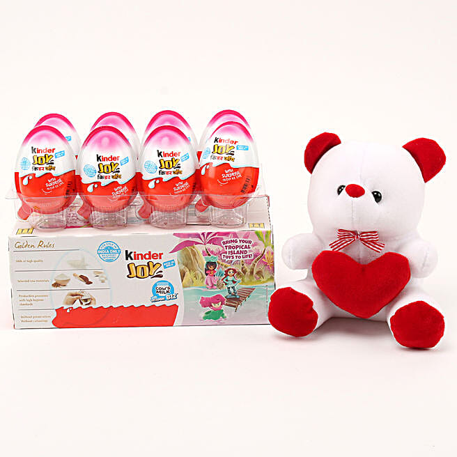 Buy/Send Kinder Joy for Girls Teddy Bear Online- FNP