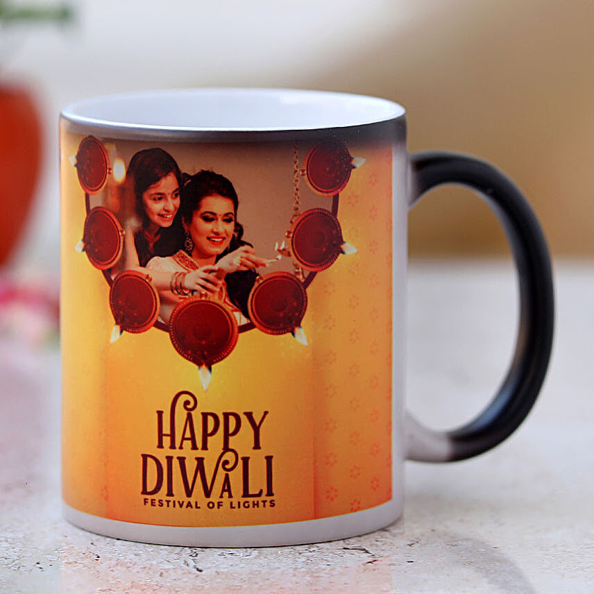 Happy Diwali Personalised Magic Mug