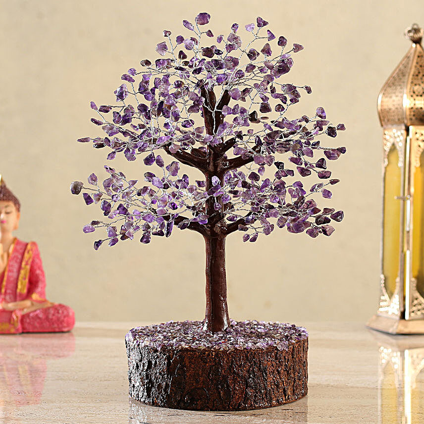 Magnificent Amethyst Wish Tree:Home Decor Gifts for Christmas