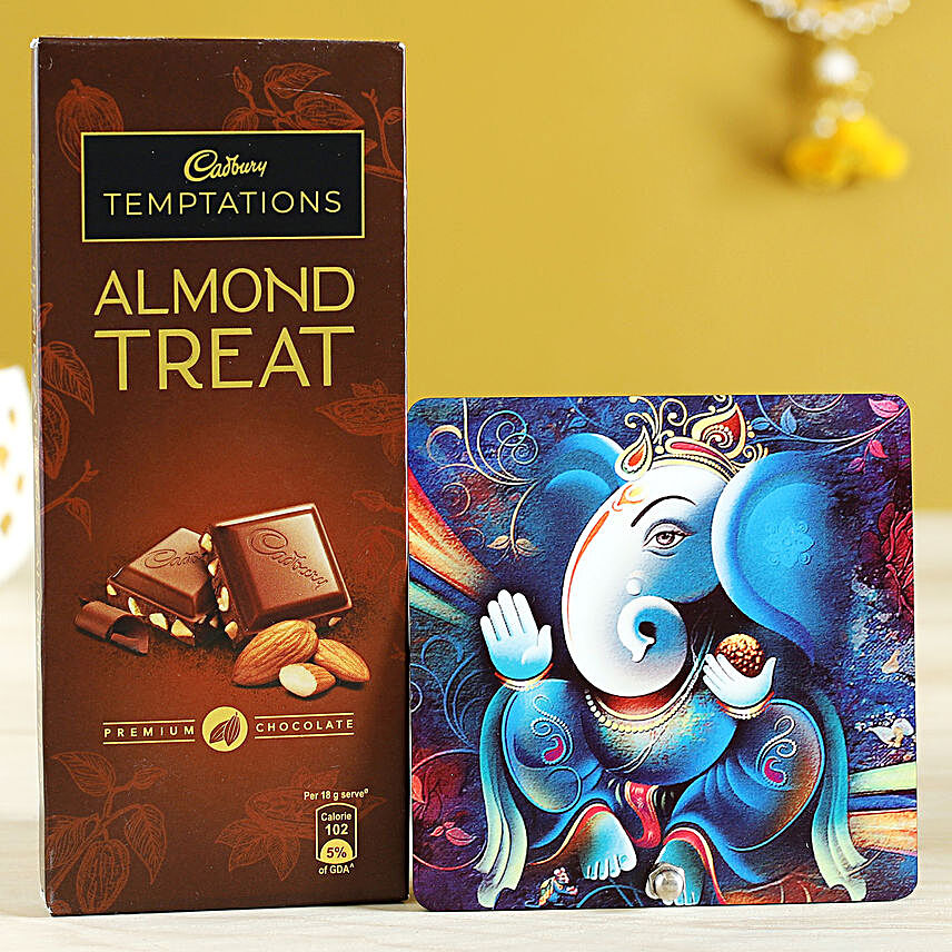 Cadbury Almond Treat & Lord Ganesha Table Top