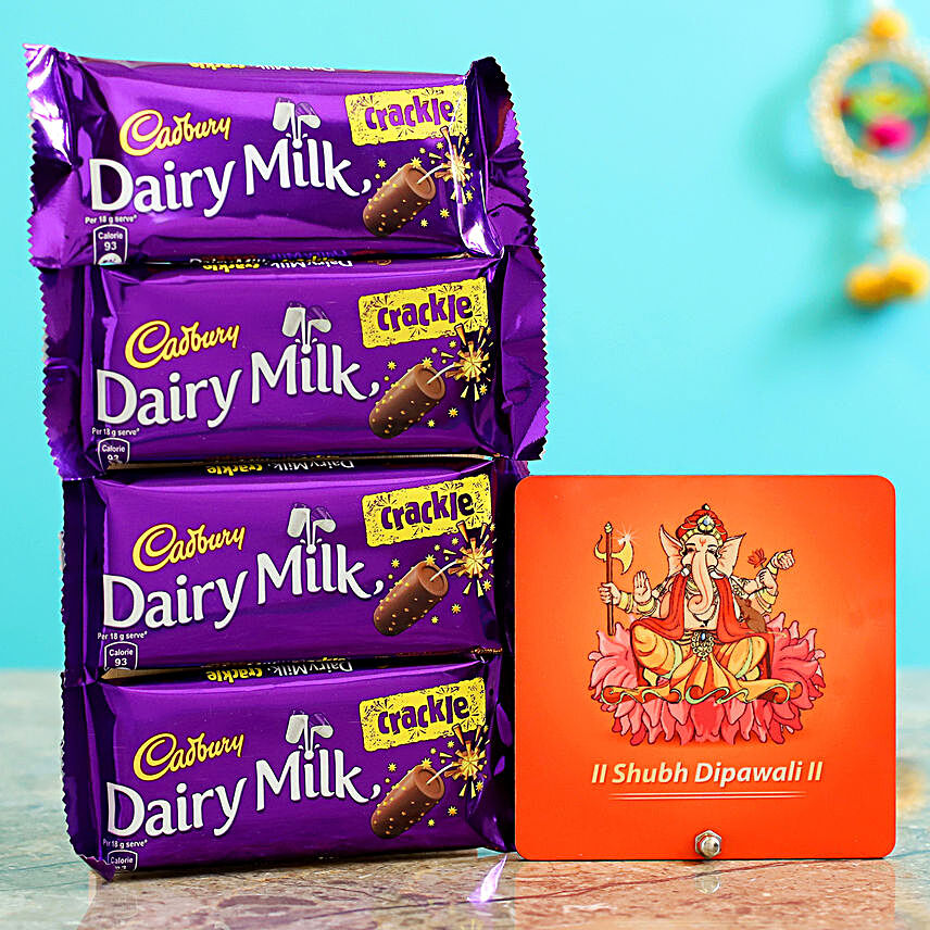 Dairy Milk Crackle & Ganesha Table Top