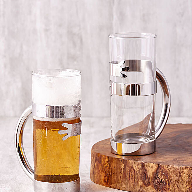 Buy/Send Arttdinox Beer Hug Mugs Online Ferns N Petals