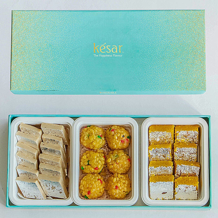 Ultimate Party Favourite Mithai Box By Kesar