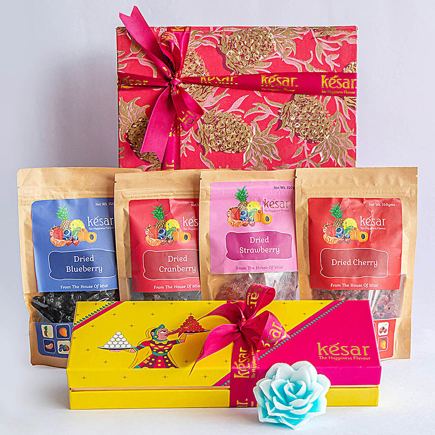 Dry Fruit Delight Gift Hamper By Kesar