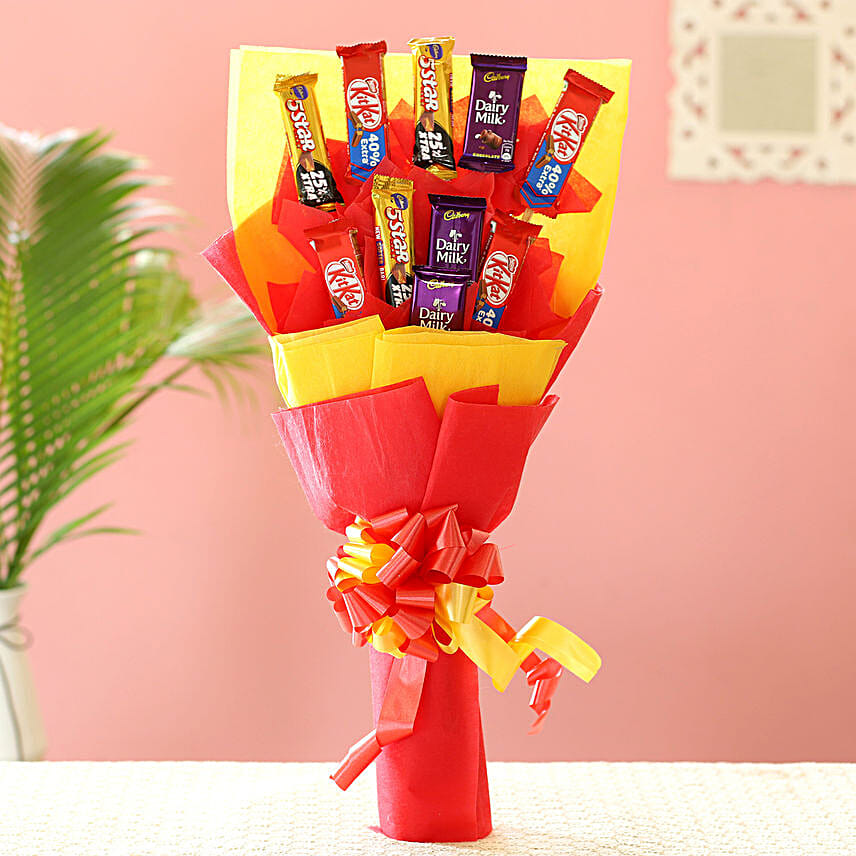 Assorted Chocolate Love Bouquet