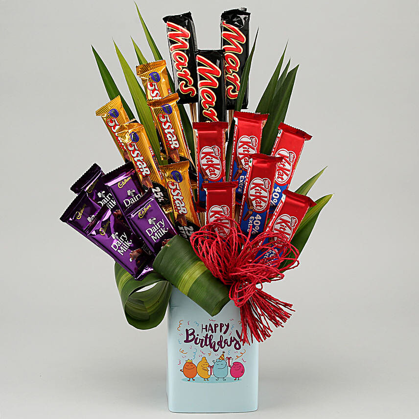 Chocolate Vase