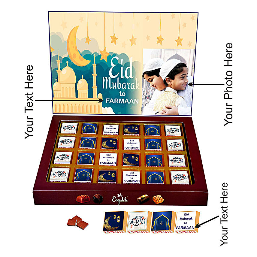 Eid Special Personalised Chocolate Box