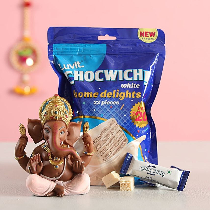 Ganesha Idol & Luvit Chocwich Combo