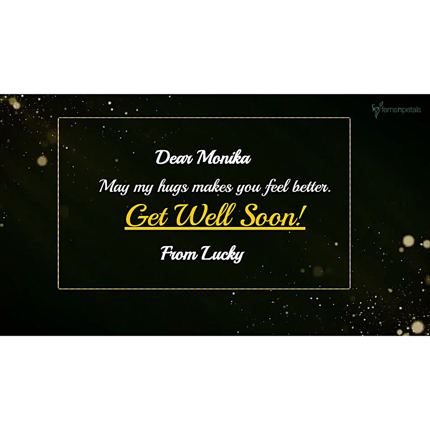 Get Well Soon Personalised Video- For Her