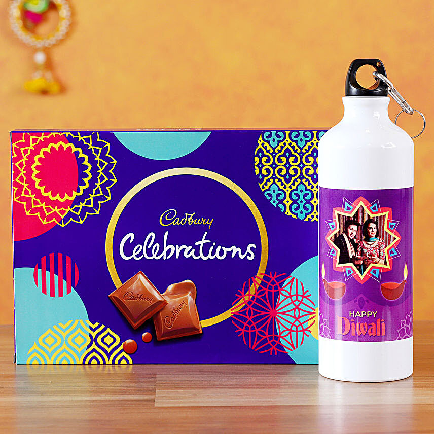 Personalised Water Bottle Cadbury Celebrations