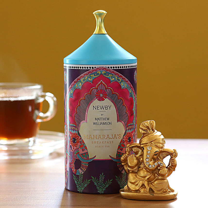 Maharaja's Breakfast Black Tea Pack With Ganesha Idol