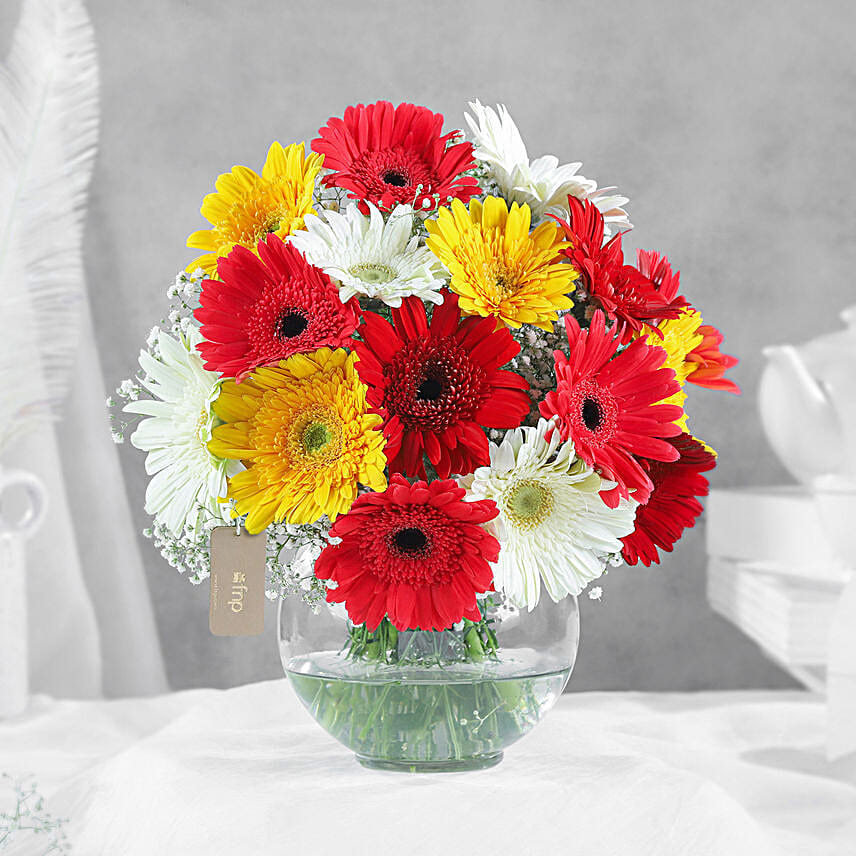 Classy Mix Of Gerbera Floral Arrangement