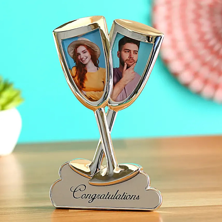 Online Personalised Glass Photo Frame