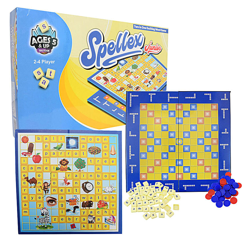 Spellex Double Sided Board Game Set