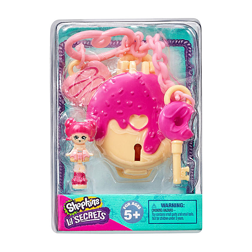 Buy Send Shopkins Lil Secrets Secret Bag Tags Delish Donut Stop