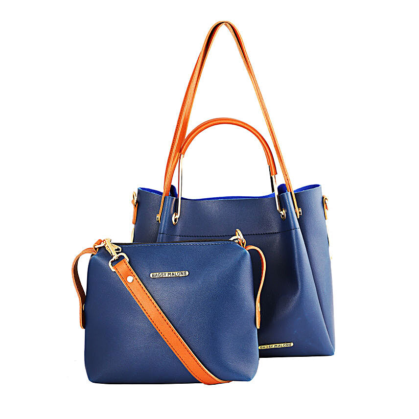 Bagsy Malone Blue Tote Bag Combo