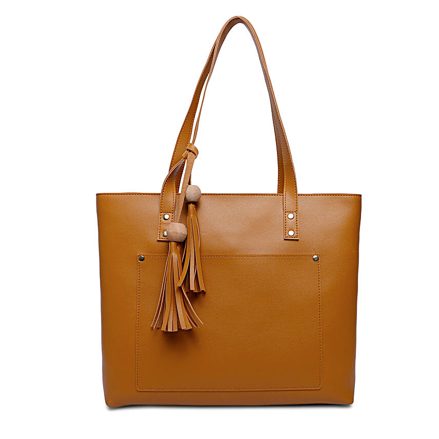 Bagsy Malone Women's Tote Bag- Walnut Brown:Handbags and Wallets Gifts