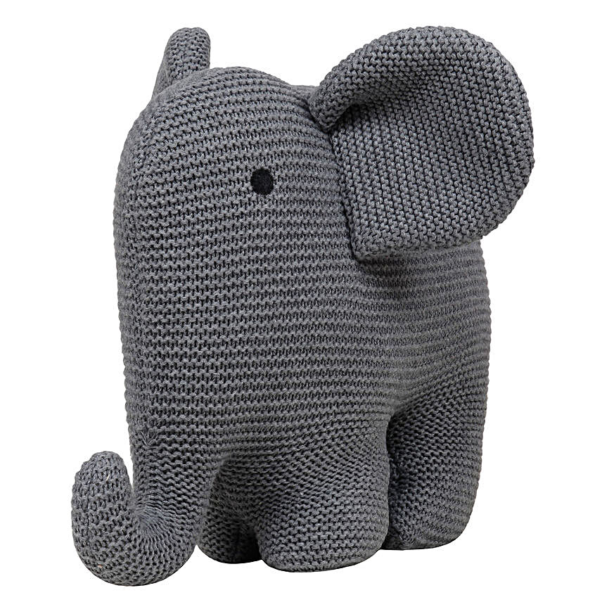 Grey Elephant Soft Toy