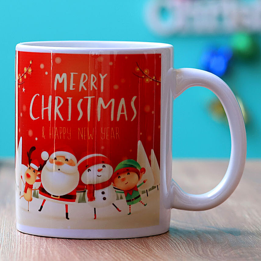 Festive Merry Christmas Mug Hand Delivery