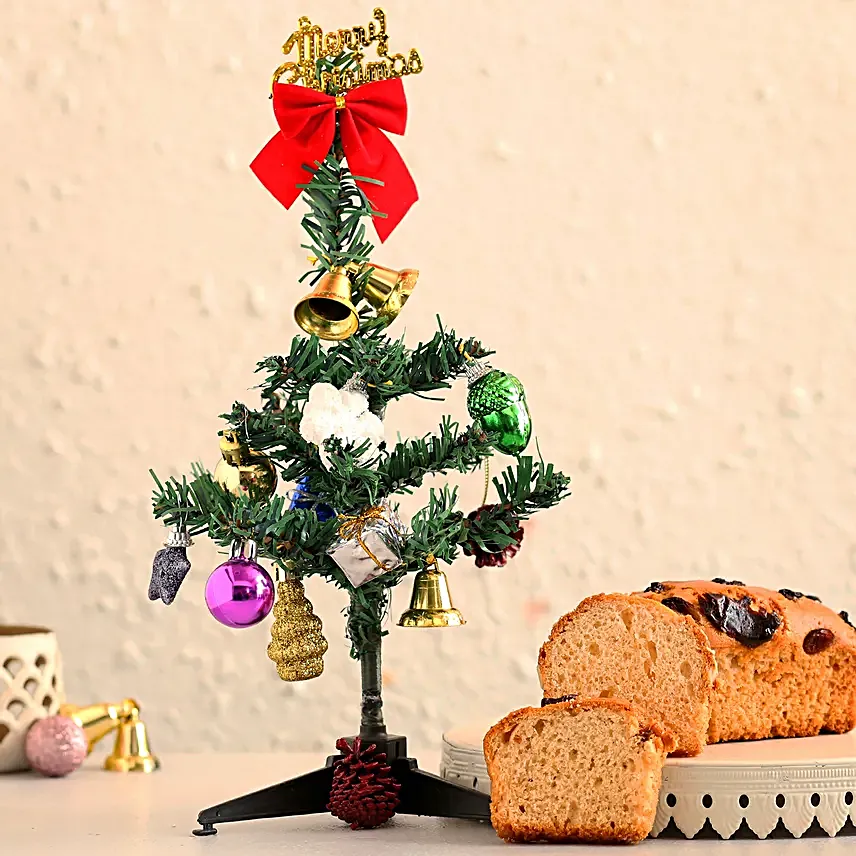DIY Xmas Tree Dates N Raisins Cake 300 Gms