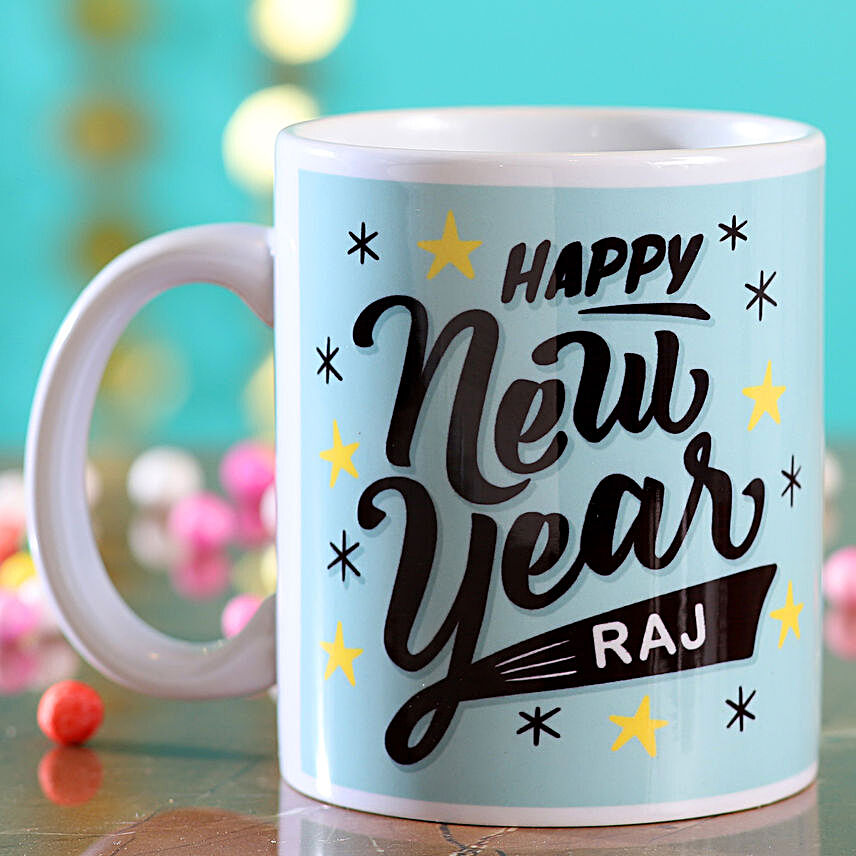 online printed new year mug:New Year Gifts for Husband