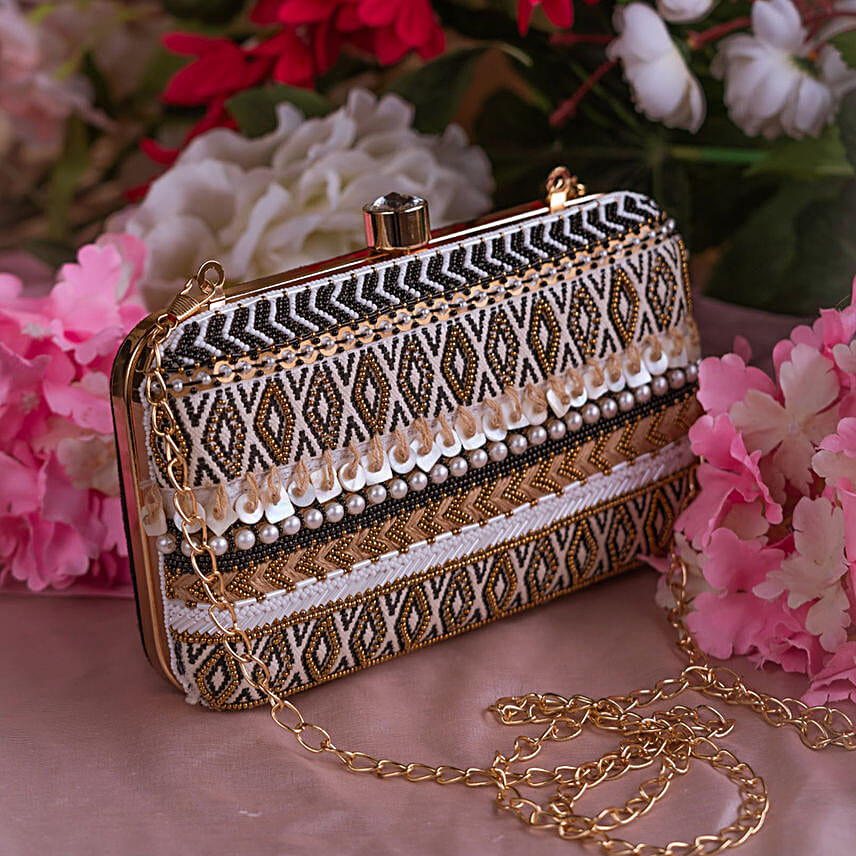 Buy Beaded Clutch Online In India -  India