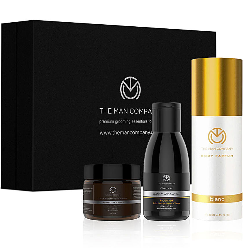 Online The Man Company Classic Daily Care Kit:Karwa Chauth Cosmetics Hampers