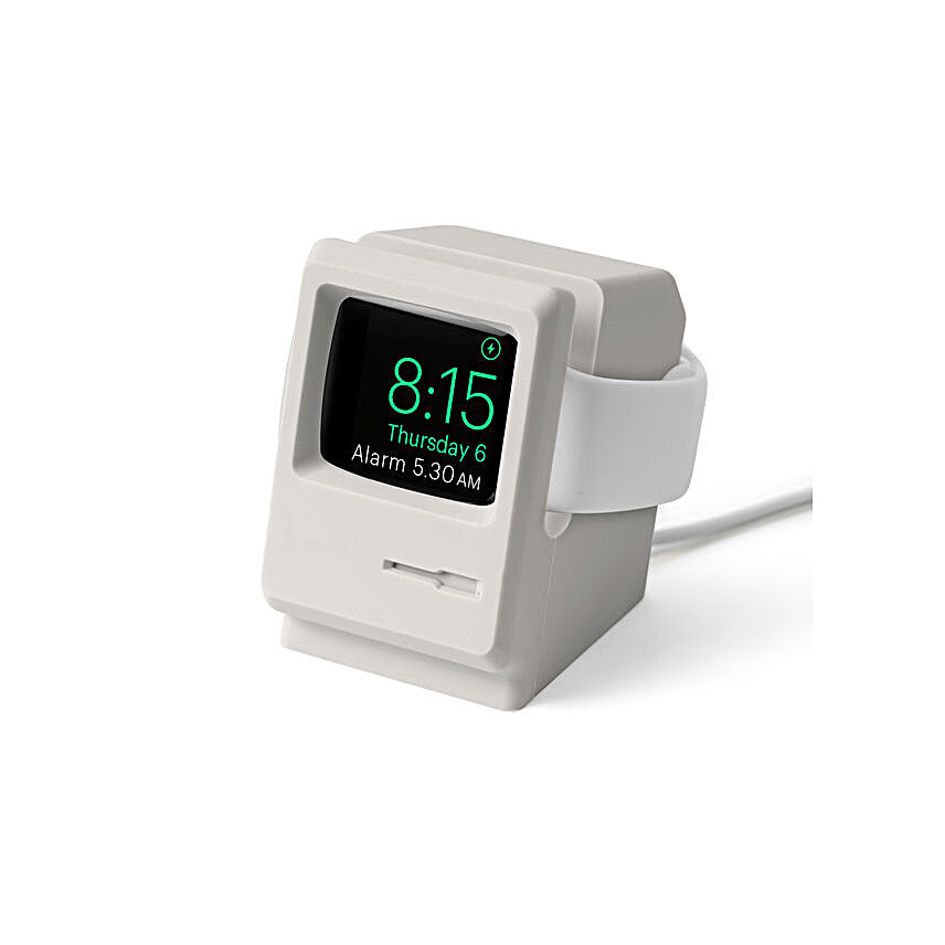 RetrO PC- Apple Watch Stand Off White